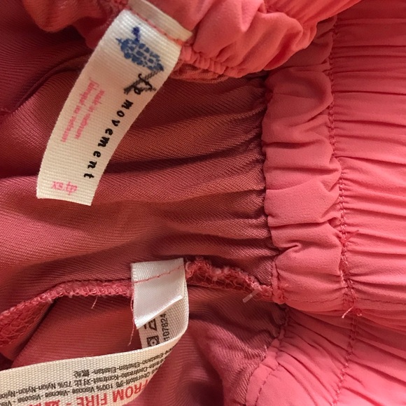 *SOLD* Sz XS Free People | Coral /Flamingo Haram/Lounge Pants |NWT - Picture 3 of 16